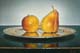 038-Tablett-mit-Apfel-und-Birne-2011-Oel-Holz-20x30cm