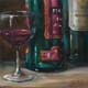 056-Merlot-2012-Oel-Holz-15x15cm