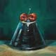 062-Schaelchen-mit-Kirschen-2012-oel-holz-15x15cm