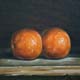 080-Zwei-Orangen-2013-Oel-Lw-Holz-15x15cm