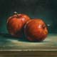 085-Zwei-rote-Aepfel-2012-Oel-Holz-15x15cm