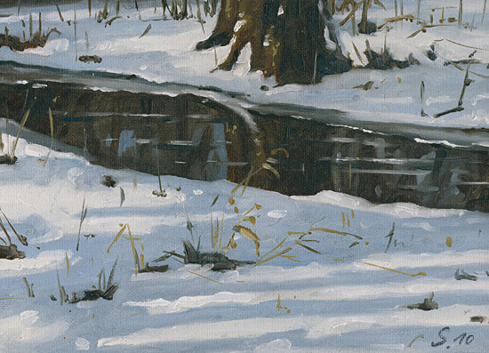 019-Winter-am-Wasser-2010-Oel-Lw-Holz-13x18cm