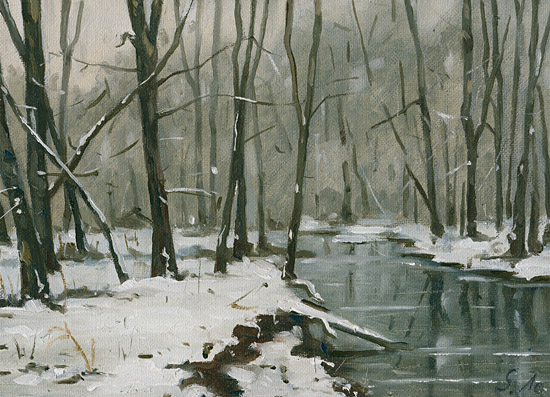 021-Nebeliger-Wintertag-2010-Oel-Lw-Holz-13x18cm