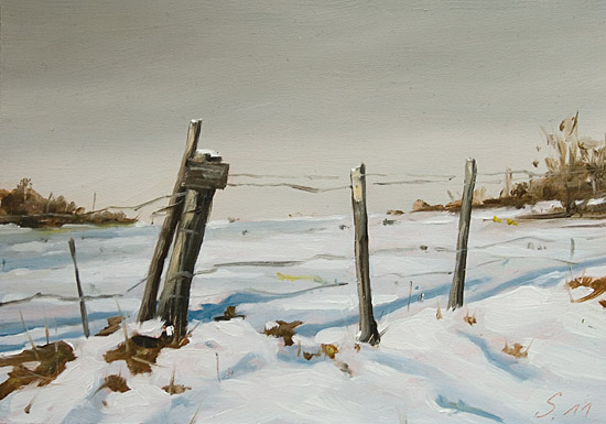 033-Winterszenen-XVI-2011-Oel-Holz-14x20cm