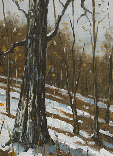 040-Winterszenen-XXI-2011-Oel-Lw-Holz-18x13cm