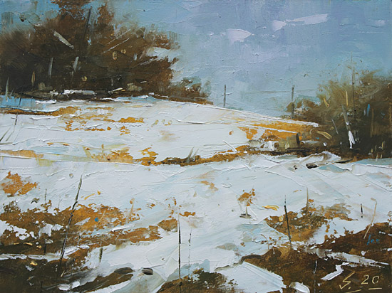 082-Winterstudie-I-2020-Oel-Kt-15x20cm