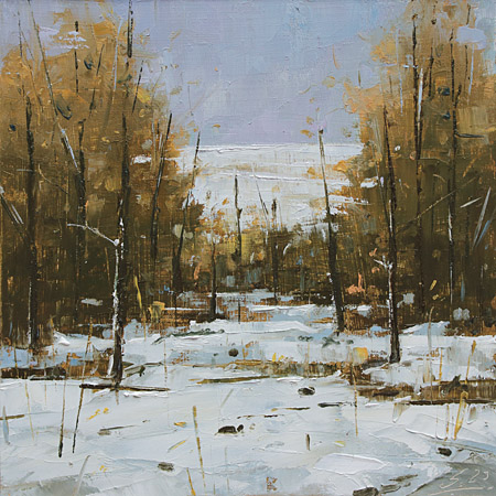 098-Winterstudie-IV-2020-Oel-Holz-18x18cm
