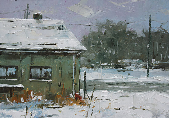 115-Am-Strassenrand-2020-Oel-Kt-14x20cm