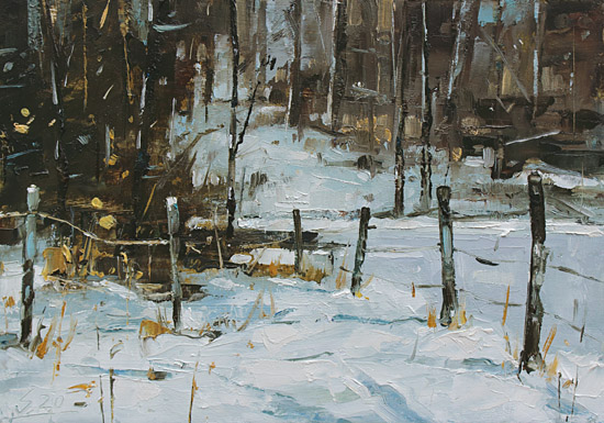 133-Im-Wald-II-2020-Oel-Kt-14x20cm