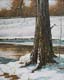 054-Winter-bei-Kassel-2011-Oel-Holz-50x40cm