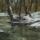 094-Am-Bach-I-2020-Oel-Holz-18x18cm