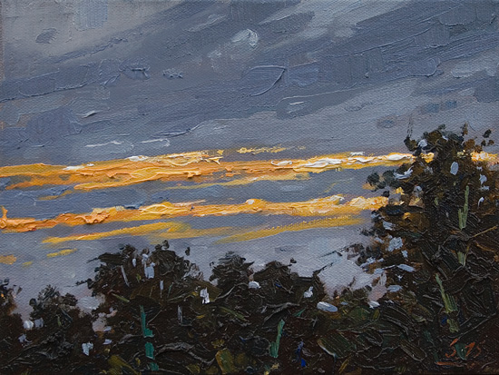 027-Abendhimmel-2015-Oel-Lw-18x24cm