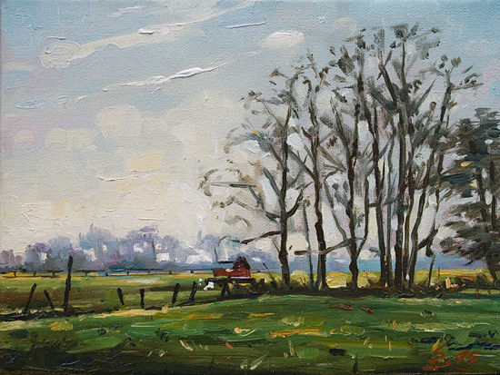 034-Landschaft-bei-Worpswede-2015-Oel-Lw-18x24cm