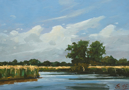 056-An-der-Oste-2015-Oel-Kt-15x20cm